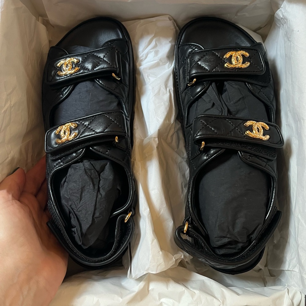 CHANEL Dad Sandals